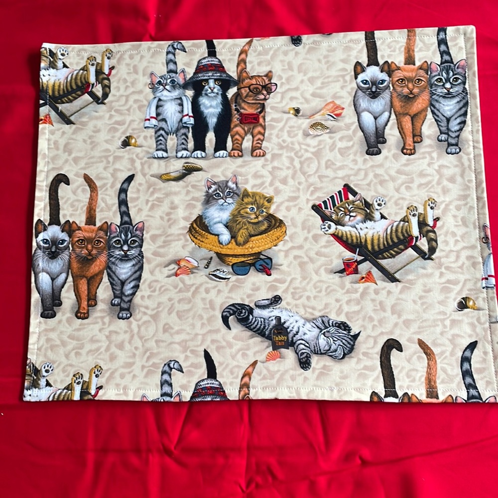 Kitty Cat Placemat.
